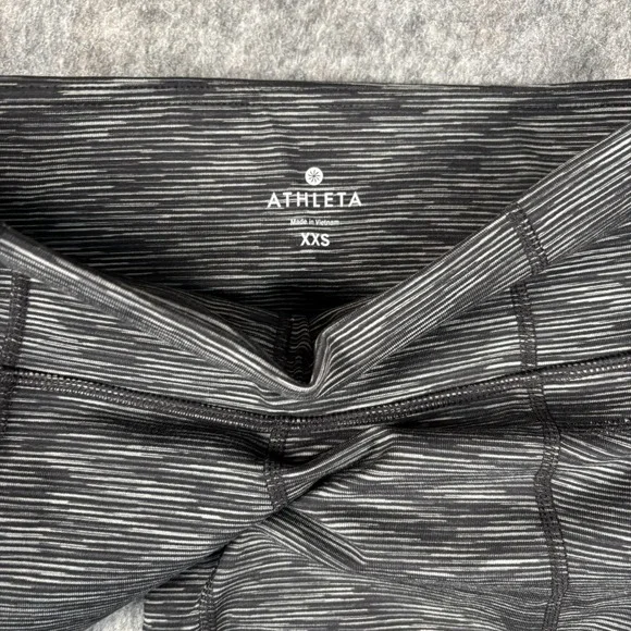 Athleta Capri Crop Leggings Women's XXS Gray Yoga Energy Power Run Train NWT $74 - Picture 7 of 11